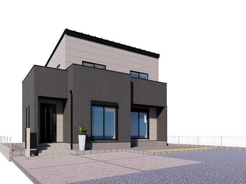 栃木市城内町2丁目　新築戸建4-6の外観