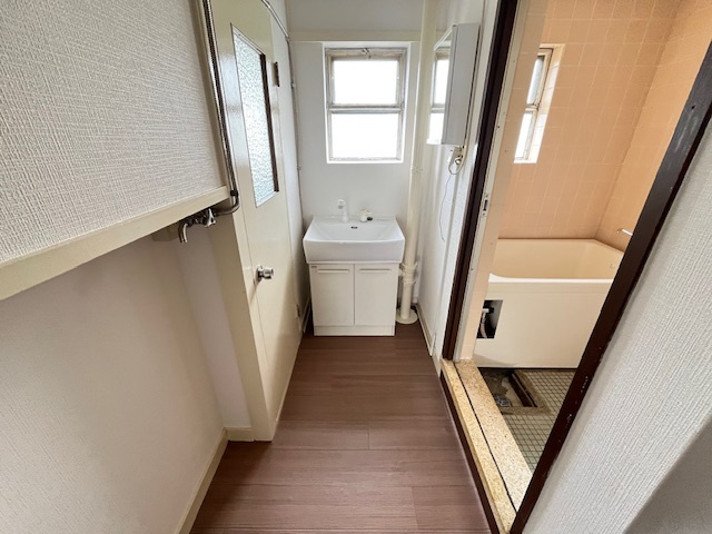 公団狭山住宅29号棟の洗面所