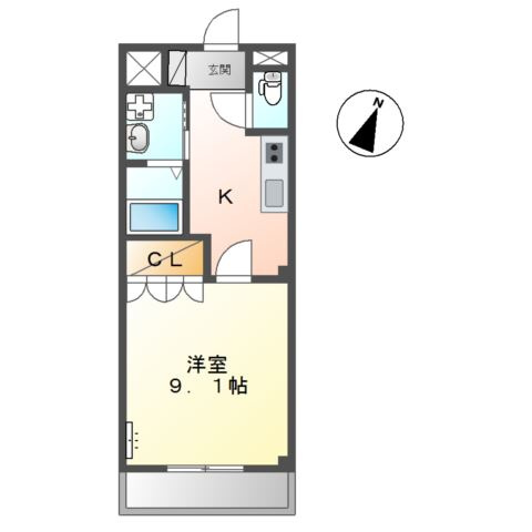 【間取り】 | グランシャリオ一色