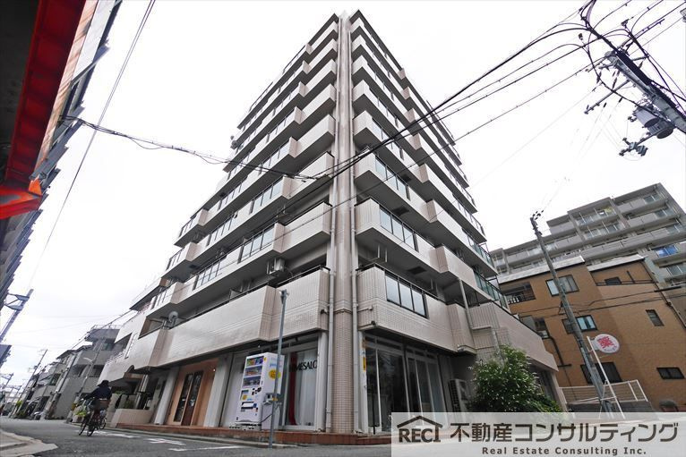 トーカンキャスティール六甲道の外観|6階角部屋！