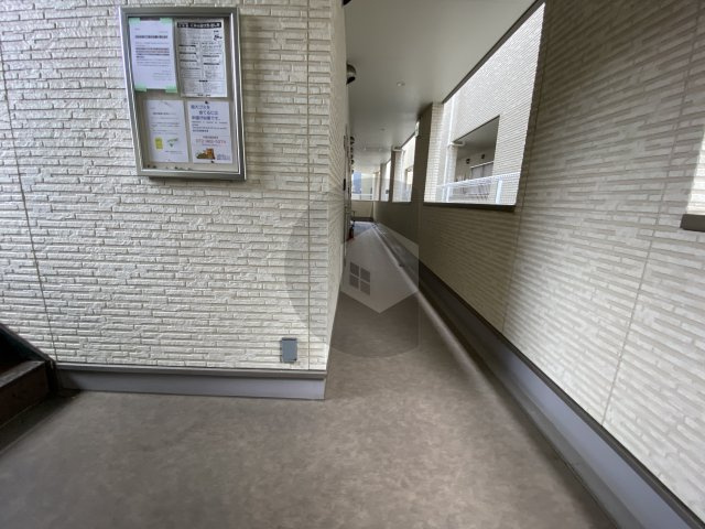 EXハイツMITO・A棟のロビー
