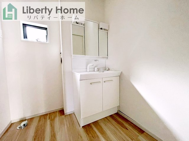 取手市西11期　新築戸建の独立洗面台