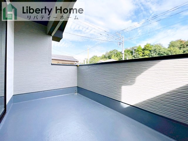 取手市西11期　新築戸建のバルコニー