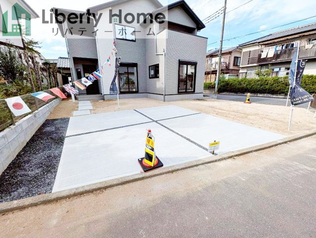 取手市西11期　新築戸建の駐車場