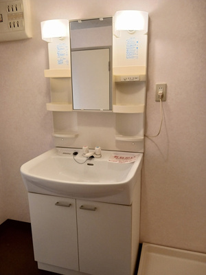 【洗面所】 | ベルデュール | 広い洗面スペース