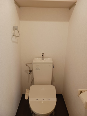 【トイレ】 | ベルデュール | 落ち着いた色調のトイレです