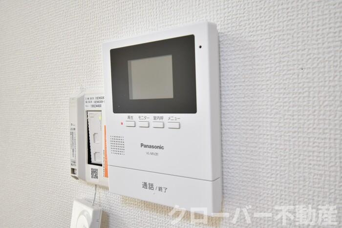 ボナール立江のセキュリティ|モニタ付インターホン