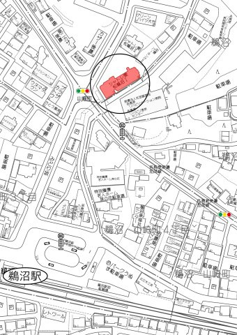 シャトレ愛松鵜沼Ⅰ【2階】の地図