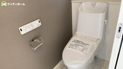 【トイレ】 | 越谷市相模町　未入居一戸建て