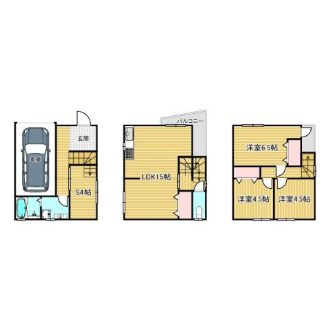 池之宮2丁目　中古一戸建ての間取り|間取り図はいかがですか？ご希望を叶える間取りですか？リビングの広さは？水回りの位置は？カウンターキッチン？など色々な情報が集約されています。弊社ではリフォームなどのご相談も承っております。