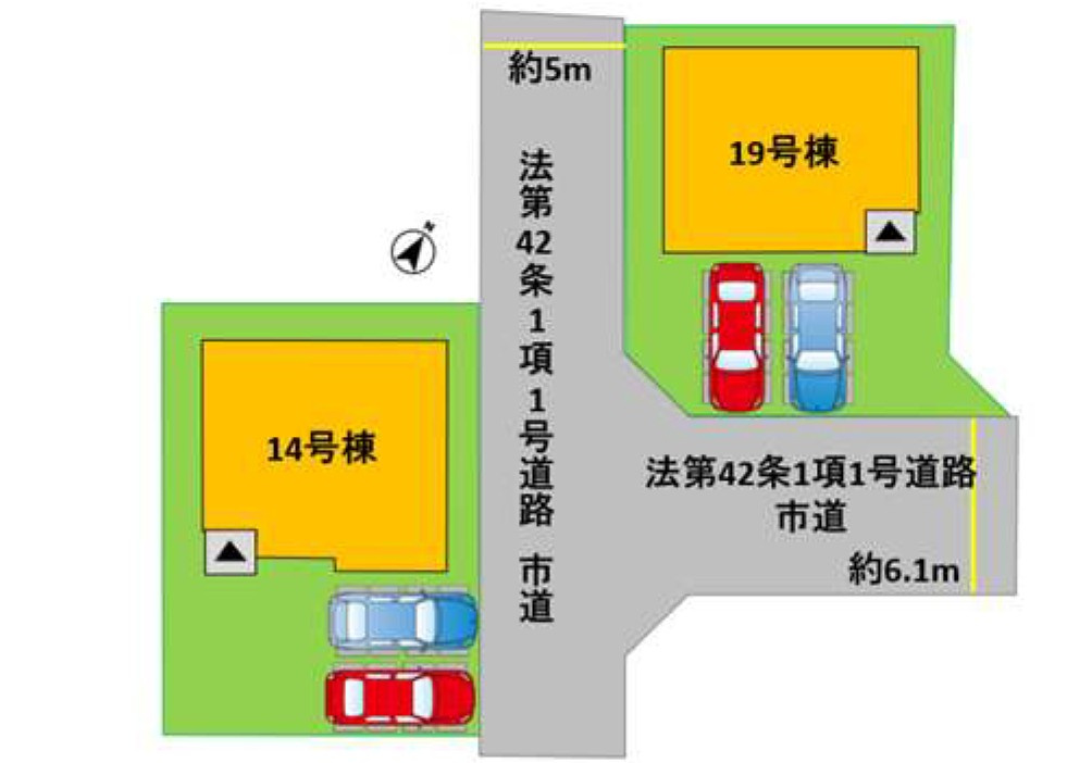 仲介手数料不要　よかタウンBloom東区保田窪3丁目1期【西原小・西原中】の区画図