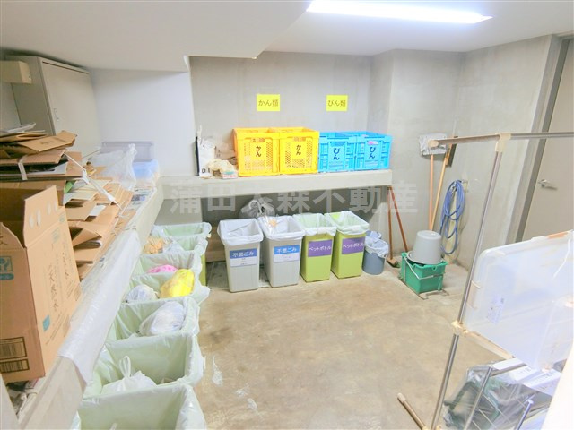 スカイコート蒲田壱番館のその他共用部分|曜日時間関係なくゴミ出し可能な敷地内ゴミ捨て場