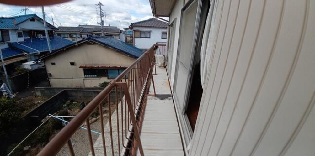 野間6丁目のバルコニー