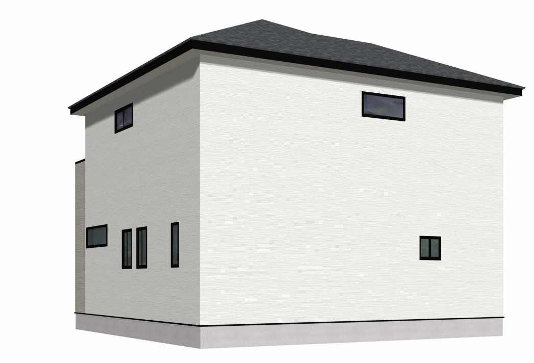 仲介手数料不要　よかタウンBloom合志市合生2期【西合志第一小・西合志中】の外観パース|外観パースです