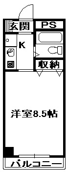 ロッキーハウスの間取り