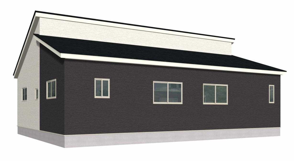 仲介手数料不要　よかタウンBloom合志市合生2期【西合志第一小・西合志中】の外観パース|外観パースです