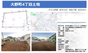 【仲介手数料無料】市川市大野町　建築条件なし売地の画像