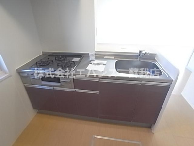 【キッチン】 | バニュルスV | きれいなキッチンです