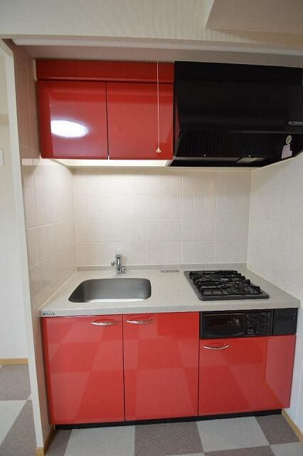 ドルフ後楽園ステーションフロントのキッチン