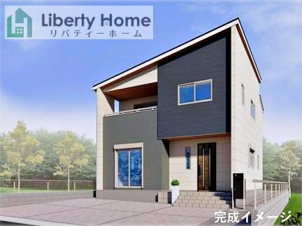 坂東市辺田　新築戸建　1号棟の完成予想図|ご予約をいただければ、『平日の空いた時間』『周辺物件まとめて見たい』『1件だけ見たい』ももちろん可能です♪
お気軽にお問合せください♪