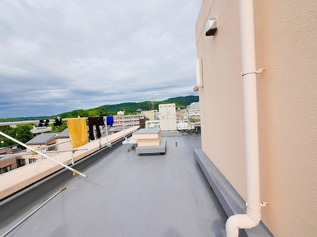 マンションアモリーノのバルコニー