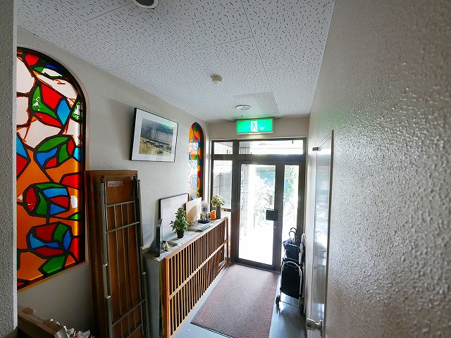 マンションアモリーノのエントランス