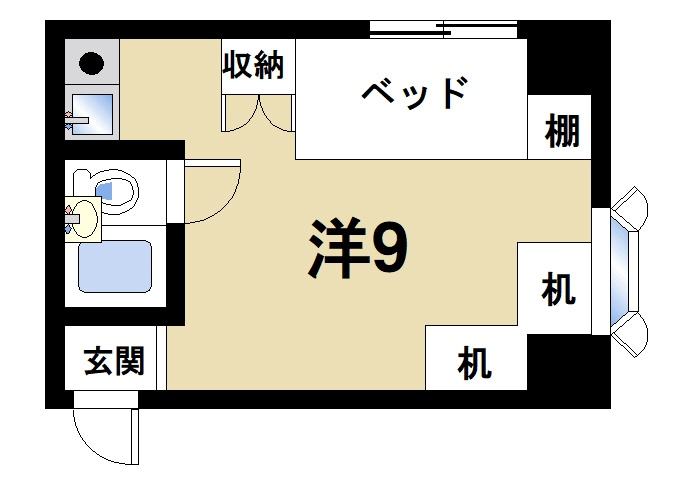 マンションアモリーノの間取り