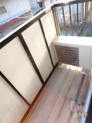 ドミールTOMOのバルコニー