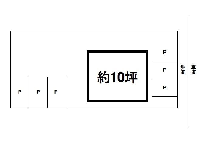 文化センター前店舗の間取り