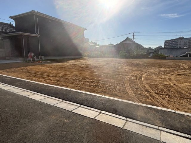 熊西一丁目の前面道路含む現地写真|現地（2025年10月2日）撮影