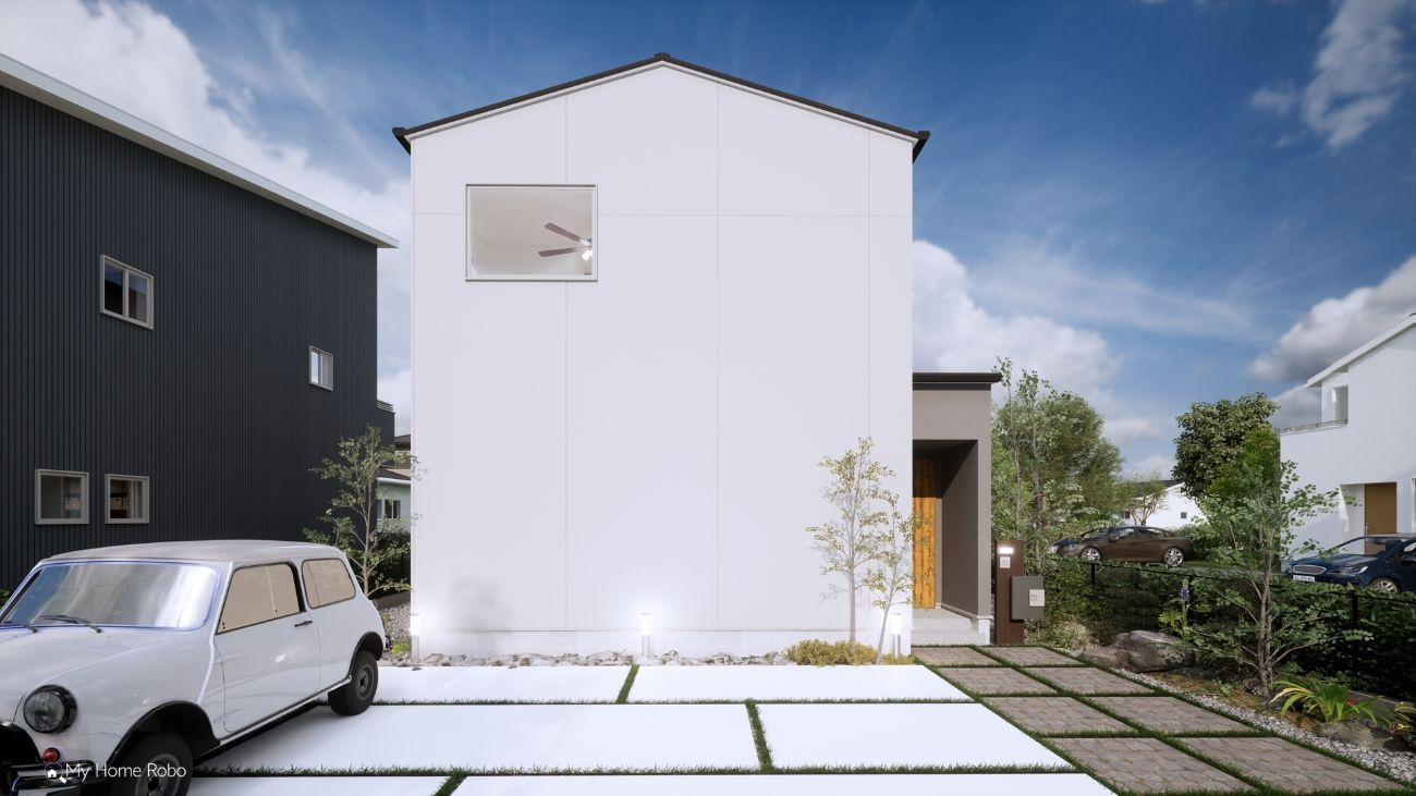 熊西一丁目のその他|PLAN①　外観パース　※本パースはイメージであり、実際の施工とは異なる場合があります。ご了承下さい。