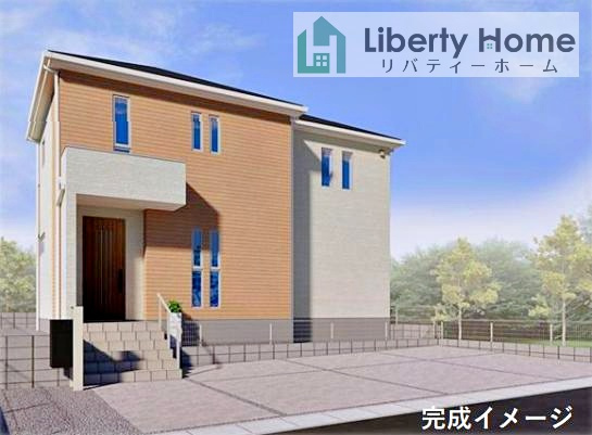 坂東市辺田　新築戸建　3号棟の完成予想図|お気軽にお問合せください♪ご予約をいただければ、『平日の空いた時間』『周辺物件まとめて見たい』『1件だけ見たい』ももちろん可能です♪
お気軽にお問合せください♪