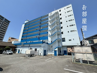 久留米市西町の賃貸マンションの外観