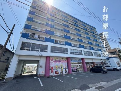 久留米市西町の賃貸マンションの外観