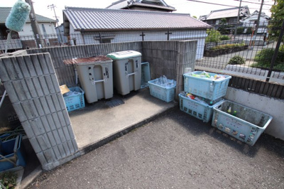 【その他共用部分】 | パーシモンフィールド | 敷地内ごみ置き場