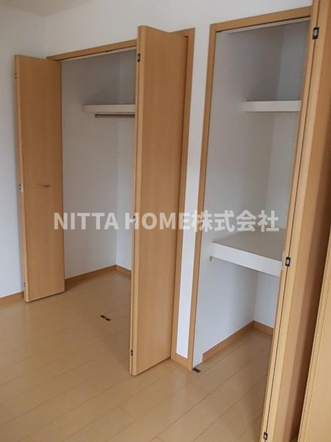 ベル　ファミーユⅢ　１番館の収納|収納豊富も魅力的です！！