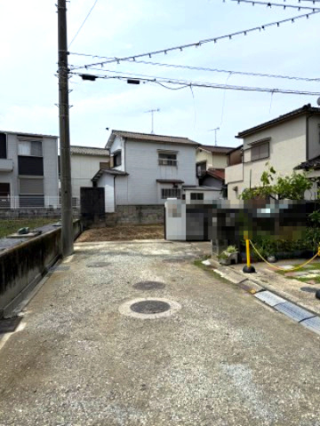 明石市藤が丘1丁目の前面道路含む現地写真|前面道路は約4.5m♪