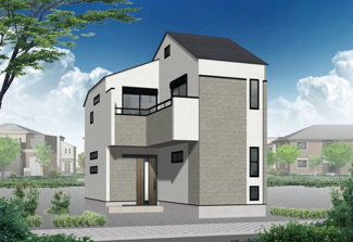 【外観パース】