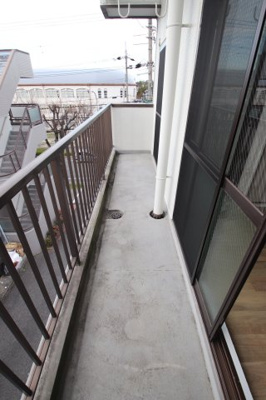 【バルコニー】 | ドミール仲谷1号館