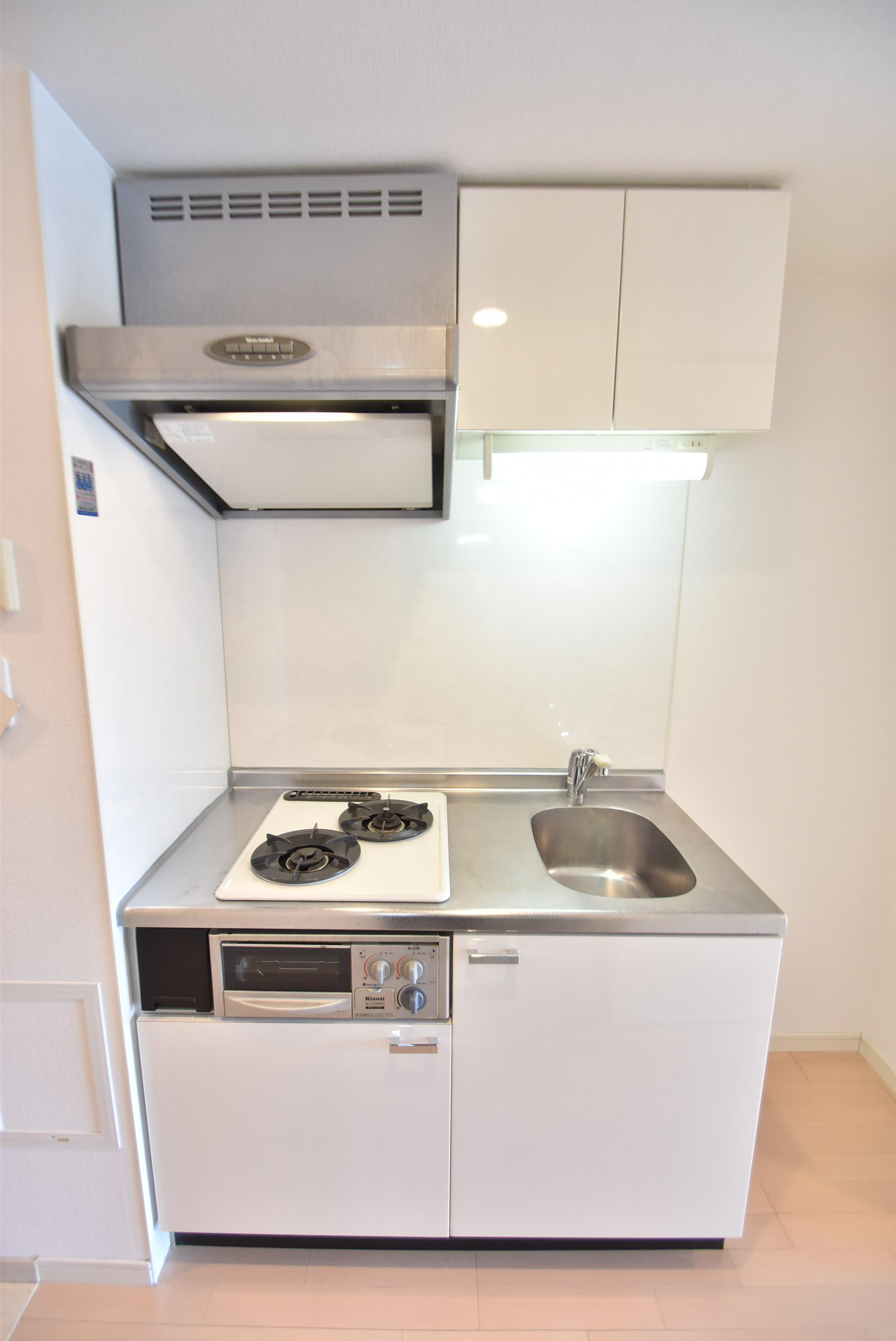 大阪市都島区東野田町１丁目の賃貸マンションのキッチン