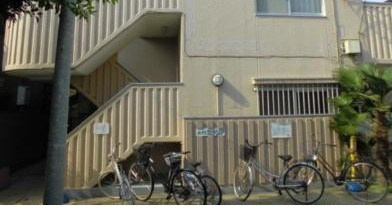 ハイツカメリアのエントランス