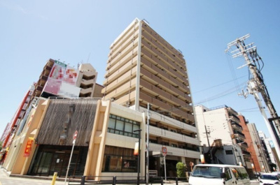 【外観】 | シャルマンフジ堺東グレイス | 南海高野線「堺東」駅まで徒歩11分！オートロック付き！ペット飼育可マンションです(細則有)。