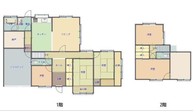 【間取り】 | 間取りは5SLDKになります。