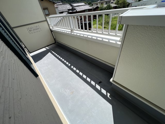 ドミールディオンⅡのバルコニー
