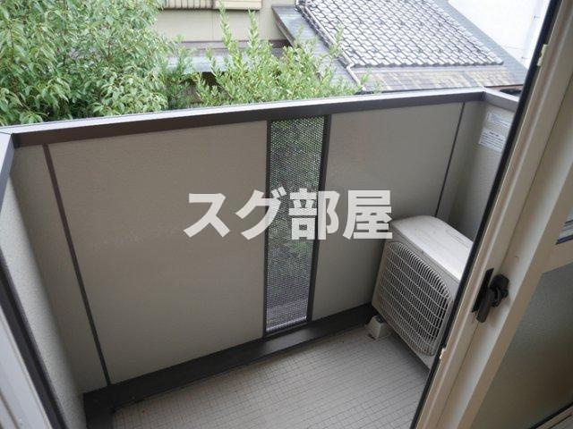 エミネンス豊岡のバルコニー