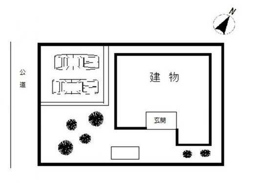 名東区高針４丁目戸建Ａの区画図