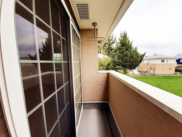 グランツＢのバルコニー