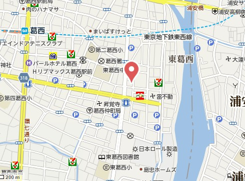 カサベルテの地図