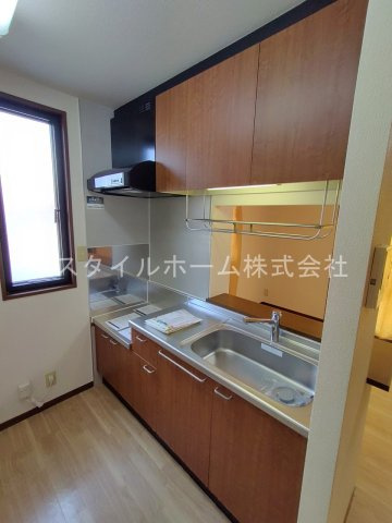 スクエアヴィレッジEのキッチン