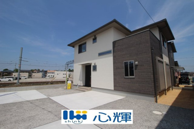 【外観】 | プランタウン小野田駅前（14号地） | 整備された道路に面する現地は、コミュニティー以外の方々の出入りも少なく、お車の出し入れも楽々です。